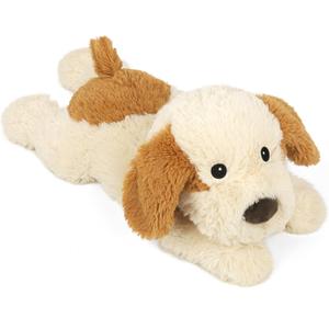 Puppy Stuffed Animals, Microwavable Stuffed Animal Adorable Fluffy Dog Plush for Warmth, Heatable & Coolable Lavender Scent Puppy Plush Toys, Cute Soft Dog Plushies for Kids & Adults Girls Boys Gifts