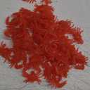 Lewtemi 48 Pcs Mini Red Crab/Crawfish Toy Soft TPR Rubber Fake Crab Models Lifelike Crawfish Decorations for Early Education Teaching Aids, Food Models, Pendants, Party Shooting Props