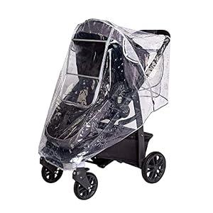 B09SVMV4B9
J.L. Childress Deluxe Stroller Rain Cover - Stroller Poncho, Baby Stroller Accessories for Travel, Universal Fit, Lightweight Weather Shield, Protects from Wind & Snow - Single, Pattern