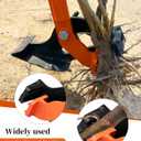 CGENWDCH Large Size ¼ - 2" Sapling Puller, Heavy-Duty Tree Root Puller Tool