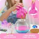 LAOESE Unicorn Light-Up Terrarium Kit for Kids LED Night Light DIY Arts and Crafts Kit, Unicorn Toys for Girls Ages 4 5 6 7 8-12 Birthday Gifts for Girls