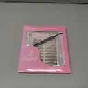 Brown Lash Clusters Kit Natural Lashes Extensions Wispy Eyelash Cluster 160pcs D Curl Left&Right with Bond & Seal, Glue Remover, Tweezers(U16 Lash Kits)