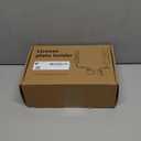 Upgraded No Drill Front License Plate Holder for 20252026 Tesla Model Y Juniper | Aluminum Anti-Theft Mount Kit with Silicone Frame & Galaxy Decal  Paint-Safe, Rustproof, Easy Install