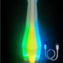 SPORTY PLAY LED Juggling Sticks for Kids - Glow-in-The-Dark, Durable Plastic Toys for Skill-Building & Coordination, Rechargeable Juggling Pins - Fun Gift for Birthdays & Holidays : Toys & Games