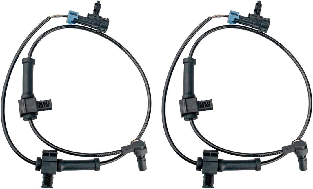 Rear ABS Wheel Speed Sensor Left Right fit for 07-13 Chevy Silverado 1500 2500 3500 Cheyenne, GMC Sierra 2007 2008 2009 2010 2011 2012 2013, Driver Passenger Side, ALS1757, 2pcs