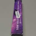 Rechargeable Black Light Bar 2 Packs, Battery Powered Black Lights for Glow Party, Cordless UV Strip Lights with On/Off/Dimma/Flash Switch, for Classroom, Neon,Uranium glass,Paint, Poster,Stage