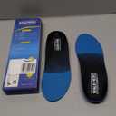 Plantar Fasciitis Feet Insoles Arch Supports Orthotics Inserts Relieve Flat Feet, High Arch (Mens 7-7 1/2 | Womens 9-9 1/2) (New Blue)