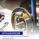 Centric Premium 111.09130 Rear Drum Brake Shoe Set for Selected Honda Civic/Fit/Insight 2006-2020 Model Year