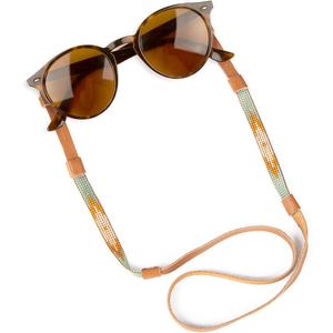 Beaded Glasses Strap - Handmade Multi-Colored Beaded Sunglasses Strap - Cute & Sturdy Eye Glasses Holders Around Neck (Oval Middle)