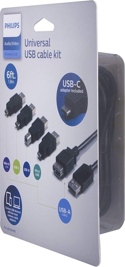 Philips USB Cable Kit - With USB-C