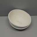 Banneton Bread Proofing Basket - 9 inch Banneton Basket Set of 2 Sourdough Proofing Basket Round Proofing Bowls Handmade Rattan Baskets and Liners