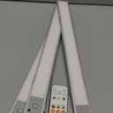 Under Cabinet Lights,80 LED Motion Sensor Light Indoor,4000mAh USB Rechargeable Closet Lights with Remote Control,3 Color Temps Wireless Under Counter Lights for Bedroom,Kitchen,Wardrobe,Stair (White-15.9 Inch)