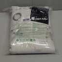 NICETOWN Brich Vintage Open Linen Weave Flax Thermal Curtains, 100% Blackout Curtains 90" Long for Dining Room, Soundproof Window Treatment Drapes for Home Office, 62" Wide Per Panel, Set of 2