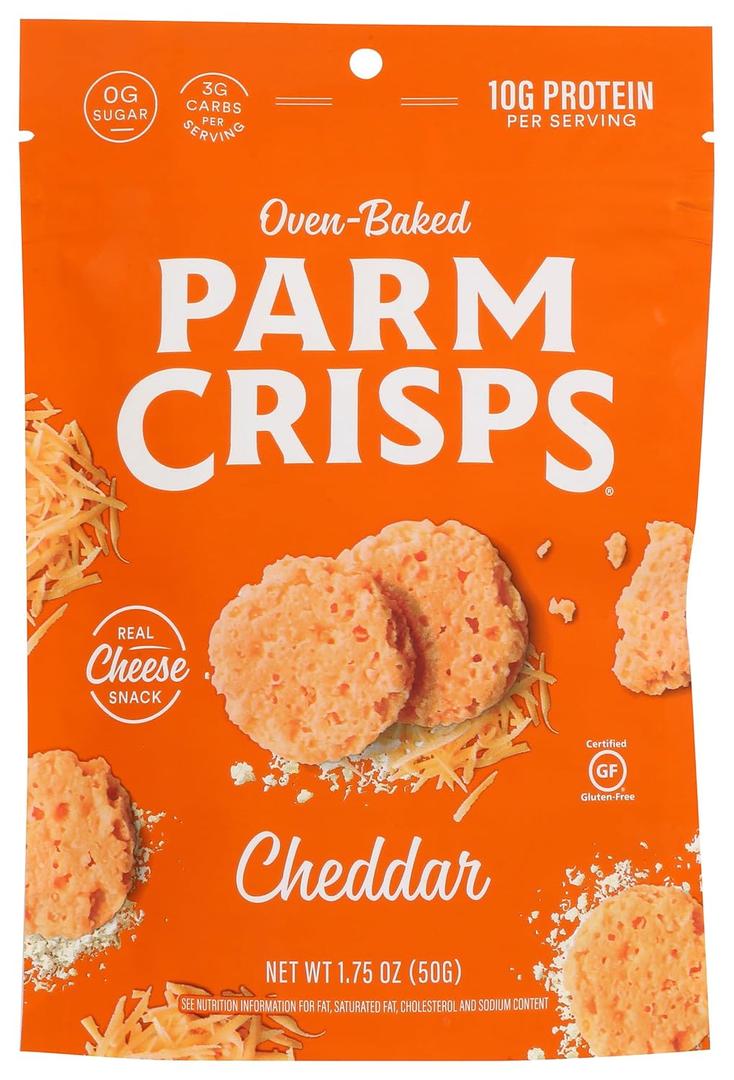 3 x Parm Crisps Cheddar, 1.75 oz (EXP 10/06/26)
