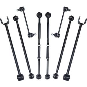 8 PCS Suspension Kit Rear Control Arm Sway Bar Forward Lateral Links Replacement For Toyota Camry 1997-2001 And Toyota Avalon 1997-1999