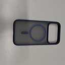 TORRAS Stronger Magnetic & Shockproof for iPhone 17 Pro Case, Fit for MagSafe, Military Grade Drop Protection, Camera Control, DIY Button, Slim for iPhone 17 Pro Max Case Translucent Matte Black