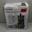 Cold Press Juicer, 5.3" Extra Large Feed Chute Fit Whole Fruits & Vegetables, 350W Slow Masticating Juicer Machines, Easy to Clean, High Juice Yield