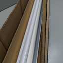 ShadesU Cordless Zebra Blinds Light Filtering Dual-Layer Window Shades for Privacy (White Color) (Maximum Height 72") (Width 36")