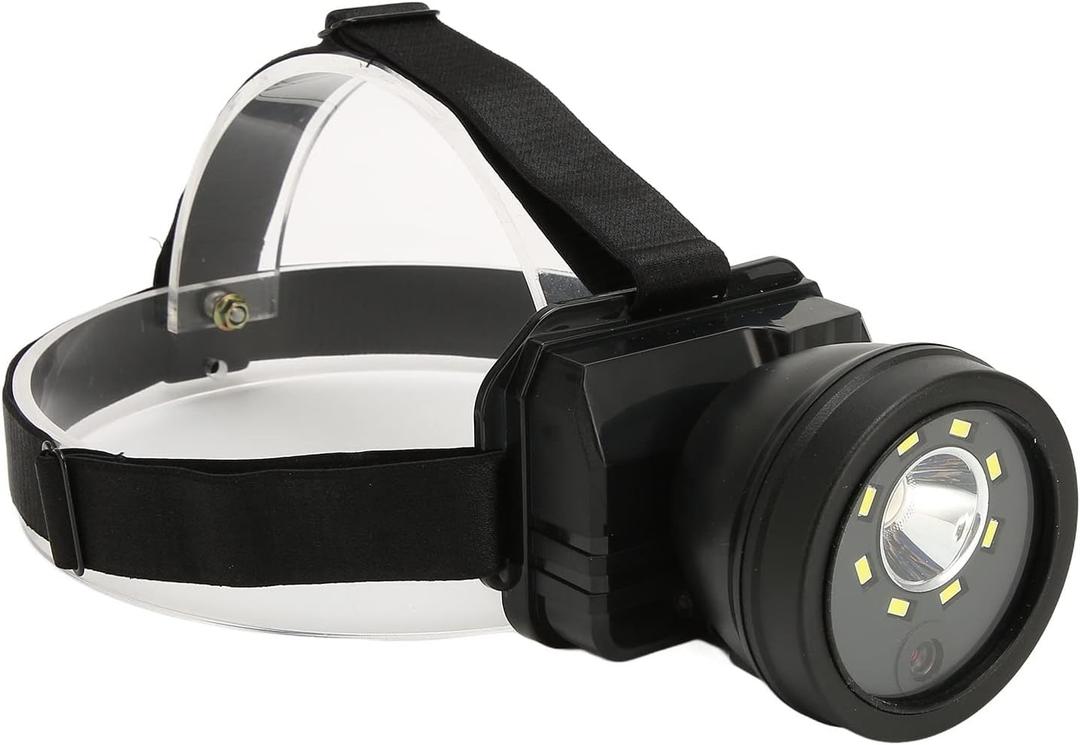 Headlamp Wearable Camera, 1080P Headlamp Headlight Body Cam, IPX4, Rechargeable Hands Head Mounted Camera with Flashlight for Outdoor Running, Camping, Hiking,