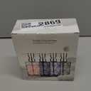 2 Pack Clear Rust Proof Soap Dispenser, Acrylic Plastic Hand Soap Lotion Dispenser Set for Bathroom&Kitchen