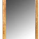 Decorative Wall Mirror Hangs Horizontal and Vertical Rectangular Standard Frame 16" x 20" (Gold)