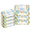 HAPPY BUM Baby Wipe Wet Wipes, Baby Wipes Unscented, 8 Packs, 640 Count