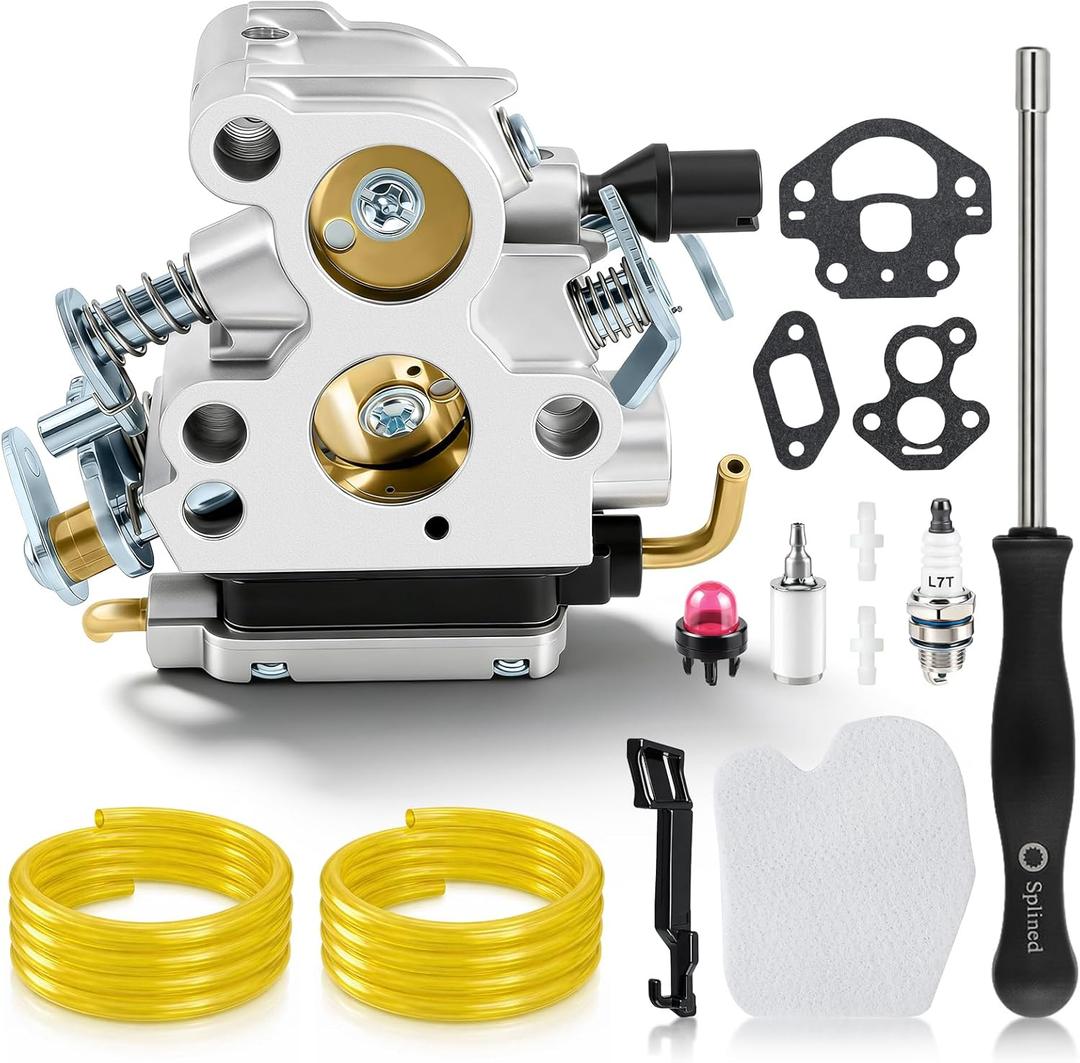 Carburetor 574719402 545072601 w/Tune up kit for Husqvarna 235 235E 236 236E 240 240E 120 Chainsaw for Jonsered CS2234 CS2238 CS2234S CS2238S GZ380 for Craftsman 358381600 Carb C1T-W33C