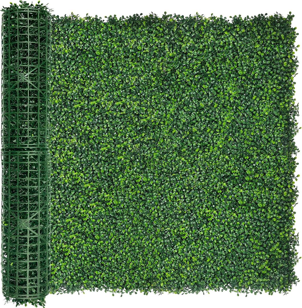 Artificial Ivy Privacy Fence Screen,40"x 140" (39 SQFT) 4-Layer Leaf UV-Anti Faux Greenery Boxwood Backdrop Ivy Vine Leaf Panels for Outdoor, Indoor, Garden,Backyard and Decor
