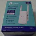 TP-Link AC1200 WiFi Extender, 2024 Wirecutter Best WiFi Extender, 1.2Gbps home signal booster, Dual Band 5GHz/2.4GHz, Covers Up to 1500 Sq.ft and 30 Devices ,support Onemesh, One Ethernet Port (RE315)
