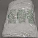 MAYSHINE Plush Shaggy Chenille Bath Mat | Extra Soft, Super Absorbent, Non-Slip Bathroom Rug | Fluffy Microfiber, Area Rug Sets for Bathroom Floor, Kitchen, Living Room | 24"x17" | White