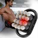 16 Head Massage Gun for Athletes, 10/20/30 Min Recovery Timer, 50KG Thrust Deep Tissue Percussion Massager, 20 Levels 9 Modes, Full Body Massager Muscle Recovery & Pain Relief for Gym Workout Fitness