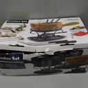 Artestia Swiss Fondue Set for Party - 2L Large Capacity Ceramic Fondue Pot Melting Cheese Chocolate, 6 Fondue Forks, Fondue Party, Wedding Gifts - Autumn Amble