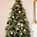 12 Pcs Christmas Velvet Balls 4 Inch Large Flocked Christmas Hanging Ornaments Mixed Color Handmade Velvet Balls Xmas Tree Ornaments Xmas Tree Bulbs for Wedding Anniversary Party