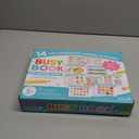 Hadley Designs My First Busy Book Toddlers 3-5, Montessori Preschool Learning Activities, 174 Pieces Velcro Busy Book, Travel Toys Airplane Car, Autism Sensory Toys, Gift 3 4 5 Year Old Boys & Girls