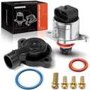 A-Premium Idle Air Control Valve IAC + Throttle Position Sensor TPS Compatible with Chevy, GMC, Cadillac, Pontiac - 99-02 - Silverado, Suburban, Tahoe, Sierra, Yukon, Firebird, GTO, Escalade & More