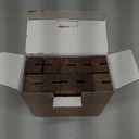 UNIQOOO 10 Pack Rustic Acrylic Sign Holders | Walnut Wood Table Numbers Display Stands | Place Card Holder, Perfect for Retail Shop Wedding Party Events Decoration