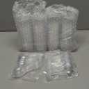 Colovis Mini Dessert Cups, 100 CT 2oz Clear Plastic Parfait Appetizer Cups with Spoons Mini Square Dessert Bowls for Serving, Tasting (100)