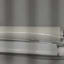 LazBlinds No-Drill Cordless Zebra Blinds - Dual Layer Light Filtering & Room Darkening, Free-Stop Lift, Easy Install, Day & Night Privacy with Valance for Window 33.5" W x 72" H, White