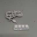 Ecarke Mini 4-Key OSU Keypad Hotswap One Handed Keypad Mechanical Gaming Keyboard,Can Self Programming Macro,with 1.5m USB-C Data CableUpgrade Cherry Shaft & RGB LED