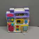 Busy Board for 1 Year Old Girl Gifts, Montessori Toys for 1 2 Year Old - 56+ Activities Bilingual Music Learning Sensory Toys for Toddlers 1-3 - Birthday Gift for 1+ Year Old Girl Boy (Purple)