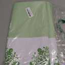 Zobesta Vinyl Table Cloth for Rectangle Tables Plastic Tablecloth PVC Tablecloth Table Cover Waterproof, Green Vinyl Tablecloths for Rectangle Tables(55 x 102 Inch, 8-10 Seats, Green)