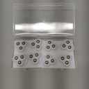 Appliance Casters - Furniture Sliders & Appliance Rollers for Kitchen, Coffee Machine, Blender, Oven - Helps Mom or Wife Easily Solve Countertop Sliding (White, 8pcs)