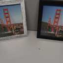 iRahmen 8x10 Picture Frame Set of 4, High Definition Real Glass 8 x 10 Photo Frames for Desktop Display and Wall Mounting(Distressed White+Oak+Rustic Brown+Black) (Multicolor)