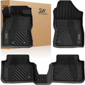 3W Floor Mats for 2026 2025 2024 Subaru Crosstrek & Impreza(Not for Crosstrek Hybrid), All Weather TPE Custom Fit Guard Durable Floor Liners for Subaru Crosstrek & Impreza, Car Accessories