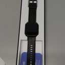 FITVII Health & Fitness Tracker (Answer/Make Calls), Smart Watch with 24/7 Heart Rate and Blood Pressure, Sleep Tracking, Blood Oxygen Monitor, 120+ Sport Modes Activity Tracker for Women Men (Black)