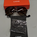 livho Trendy Polarized Aviator Sunglasses Women Men, Retro Sun Glasses for Women Men 2025, Oversized UV Protection Shades
