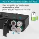 2 x Handheld Sewing Machine for Beginners,Mini Sewing Machine for Adults Quick Stitching with Sewing Kits Suitable for Home,Travel,DIY (Black)