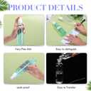Eccliy 64 Pcs 8 oz Spray Bottles Fine Mist Empty Refillable, White