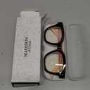 Madison Avenue Oversized Blue Light Blocking Glasses for Women Fashion Blue Light Blockers Anti Eyestrain & UV Protection Computer Eyeglasses (Brown Demi Pink)