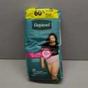 Depend Fresh Protection Adult Diapers, Incontinence & Postpartum Bladder Leak Underwear for Women, Disposable, Maximum, Extra-Extra-Large, Blush, 22 Count 